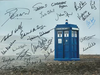 Doctor Who autograph