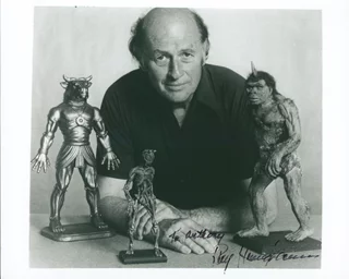 Ray Harryhausen autograph