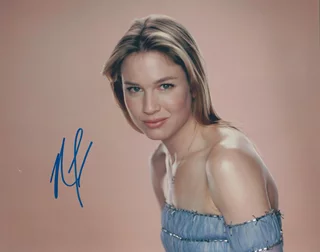 Renee Zellweger autograph