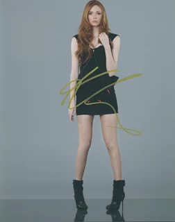 Karen Gillan autograph