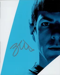 Zachary Quinto autograph