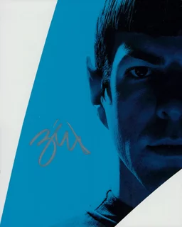 Zachary Quinto autograph