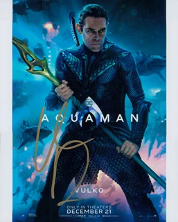 Willem DaFoe autograph