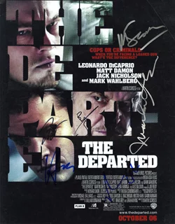 The Departed autograph