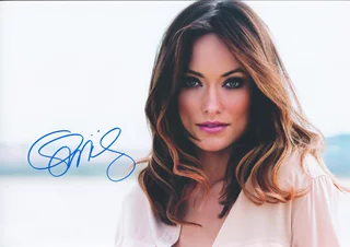 Olivia Wilde autograph