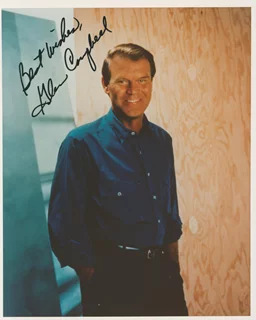 Glenn Campbell autograph