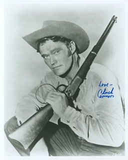 Chuck Connors autograph