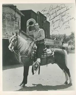 Ray 'Crash' Corrigan autograph