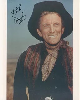 Kirk Douglas autograph