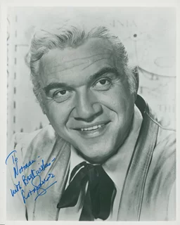 Lorne Greene autograph