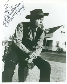 Deforest Kelley autograph