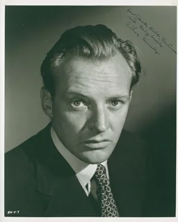 Arthur Kennedy autograph