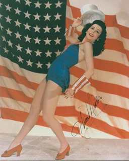 Ann Miller autograph