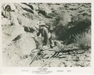 Joel McCrea autograph