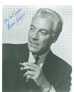 Cesar Romero autograph
