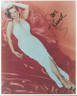 Jane Russell autograph