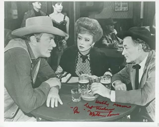 Milburn Stone autograph