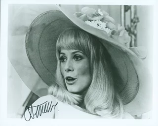 Catherine Deneuve autograph