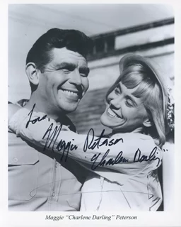 Maggie Peterson autograph
