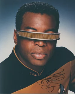 LeVar Burton autograph