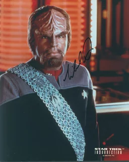 Michael Dorn autograph