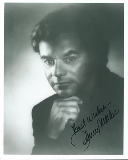Johnny Mathis autograph