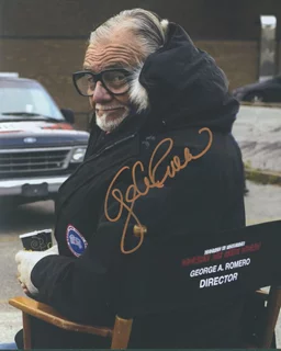 George Romero autograph