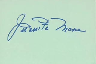 Juanita Moore autograph