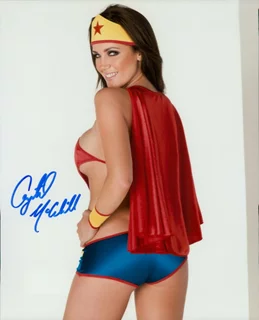 Crystal McCahill autograph