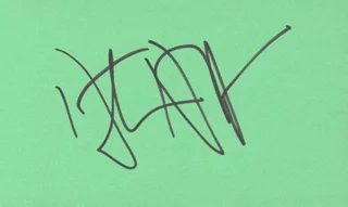 Dustin Hoffman autograph