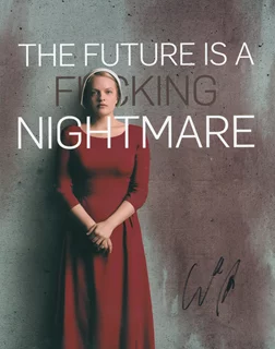 Elisabeth Moss autograph