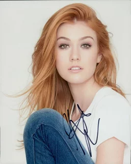 Katherine McNamara autograph