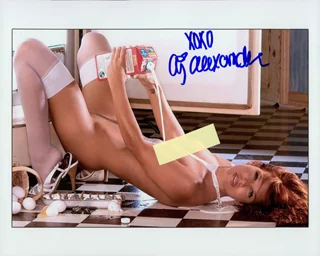 AJ Alexander autograph