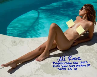 Ali Rose autograph