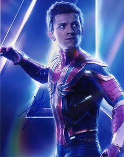 Tom Holland autograph