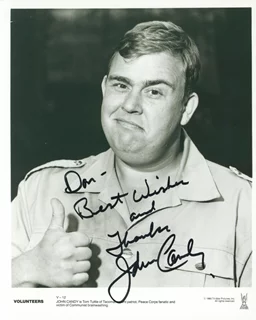 John Candy autograph