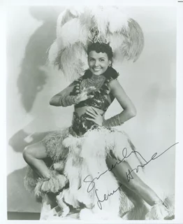 Lena Horne autograph