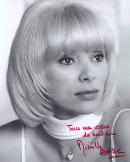 Mireille Darc autograph