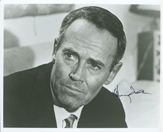 Henry Fonda autograph