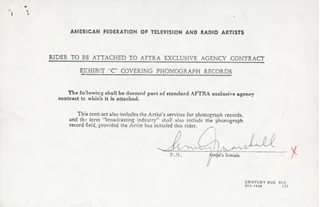 Penny Marshall autograph