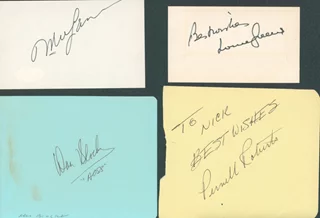 Bonanza autograph