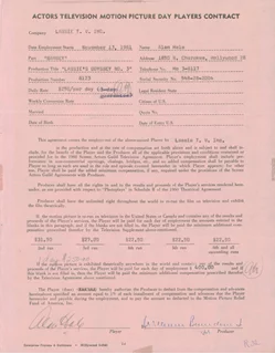 Alan Hale, Jr. autograph