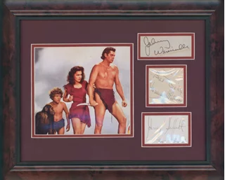 Tarzan autograph