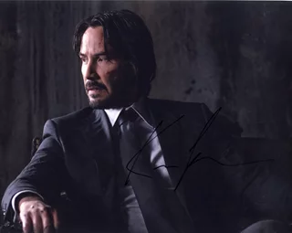 Keanu Reeves autograph