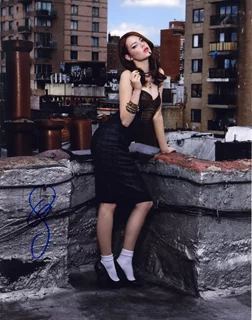 Emma Stone autograph