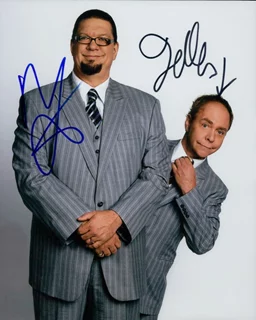Penn & Teller autograph