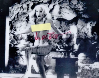 Ingrid Pitt autograph