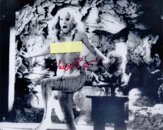 Ingrid Pitt autograph