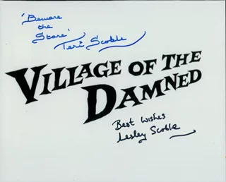 Village of The Damned autograph