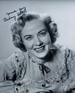 Audrey Totter autograph